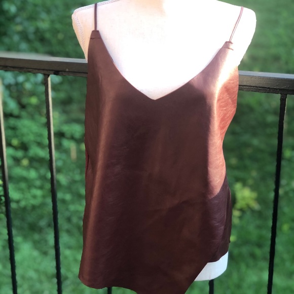 DO+BE Tops - DO + BE Faux Leather Top Size Medium